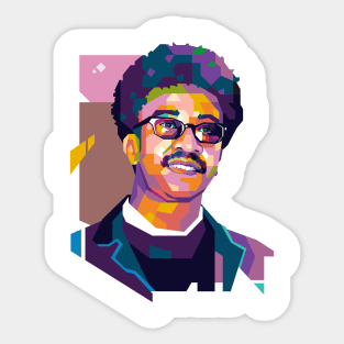 Jamil Al-Amin Popart Sticker